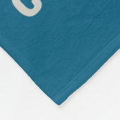 Be On Don' Dummy Her Tummy フリースブランケット (角)