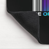Be Original – Holographic Barcode-Inspired マウスパッド (コーナー)