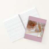 Be Patientハート-バラ ノートブック (内部)