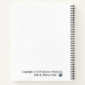 Be Patientハート – 蘭 ノートブック (裏面)