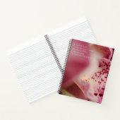 Be Patientハート – 蘭 ノートブック (内部)