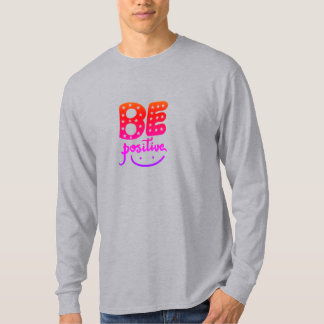 Be positive tシャツ