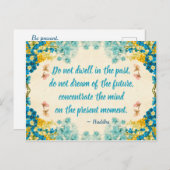 Be presentはがき – ブッダ引用文 ポストカード (正面/裏面)