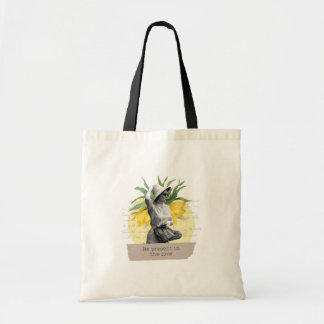 Be present in the now - vintage good vibes tote ba トートバッグ