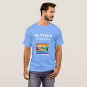 Be Proud of every step Tシャツ (正面フル)