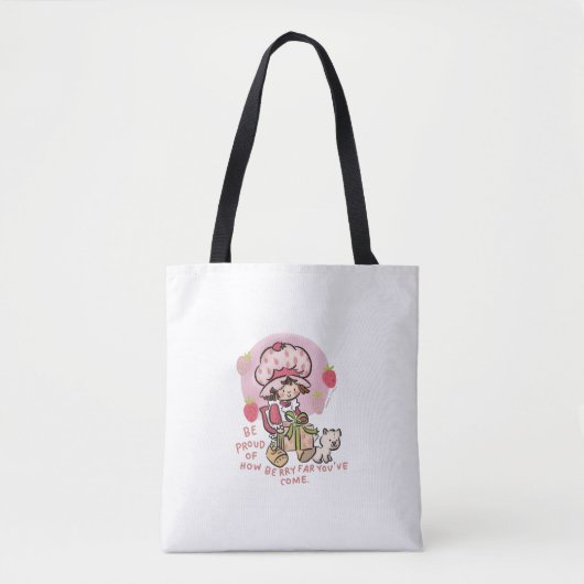Be Proud of How Berry Far You’ve Come – Strawberry トートバッグ (正面)