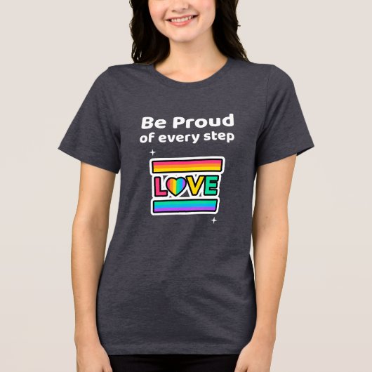 Be Proud of very step T-Shirt トライブレンドＴシャツ (正面)