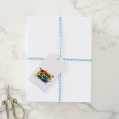 Be Proud of Who You Are Rainbow Quote lgbtq+ ギフトタグ (より糸付き)