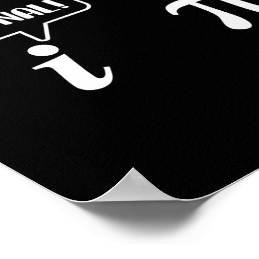 Be Rational Get 実在 - Pi Day Math Lover Science ポスター (角)