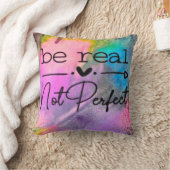 Be Real Not Perfect クッション (ブランケット)
