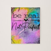Be Real Not Perfect ジグソーパズル (縦)