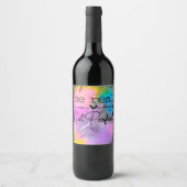 Be Real Not Perfect ワインラベル (正面)