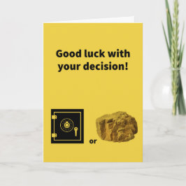 Be SafeまたはBe大きい石-勇気付けられる カード