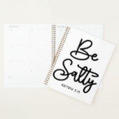 Be Salty Be Light Matthew 5:13クリスチャン引用文 プランナー手帳 (ディスプレー)