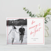 Be Scriptメリーファミニマルミリ休日フォトカード シーズンカード (スタンド正面)