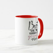 Be Self Motivational Mug マグカップ (正面右)