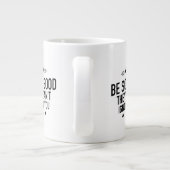 Be so good black ジャンボコーヒーマグカップ (裏面)