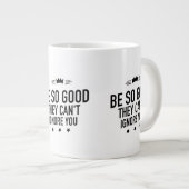 Be so good black ジャンボコーヒーマグカップ (正面右)