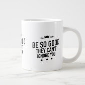 Be so good black ジャンボコーヒーマグカップ (右)