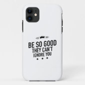 Be so good black Case-Mate iPhoneケース (裏面)