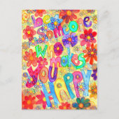 be someone who makes you happy ポストカード (正面)