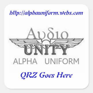 Be Square AUステッカー スクエアシール