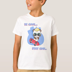 Be, Stayクール: Animal Frienzクールデザイン子供へ Tシャツ