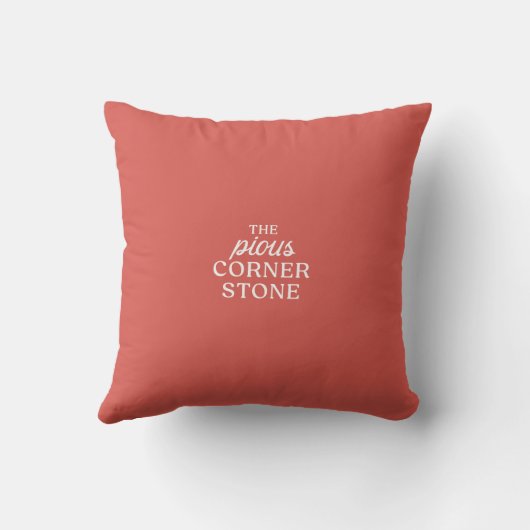 Be Steadfast Christian クッション (裏面)