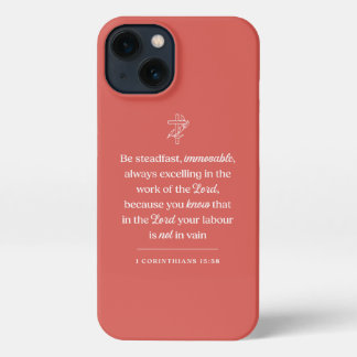 Be Steadfast Christian iPhone 13ケース