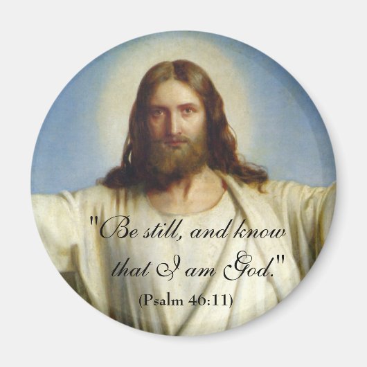 「Be Still」カスタム磁石 マグネット (正面)