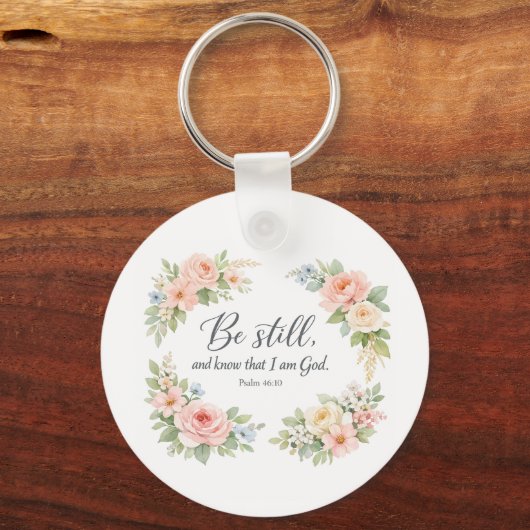 Be still キーホルダー (正面)
