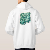 Be Still モチベーショナルTシャツ パーカ (裏面)