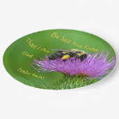 Be Still(昆虫)マルハナバチ ペーパープレート (アングル)