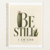 BE STILL | 詩篇46:10 プランナー | クリーム (正面)