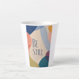 BE STILL | 詩篇 46:10 キリスト教 カフェラテマグ