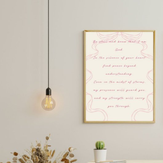 Be Still and Know ポスター