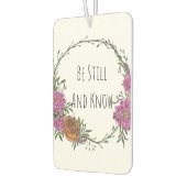 Be Still and Know Air Freshener カーエアーフレッシュナー (左)