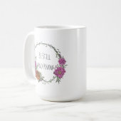 Be Still and Know Coffee Mug コーヒーマグカップ (正面左)