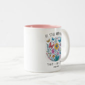 Be Still and Know Coffee Mug ツートーンマグカップ (正面右)