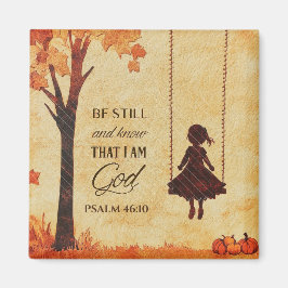 Be Still and Know I am God Bible Verse Psalm 46:10 マグネット