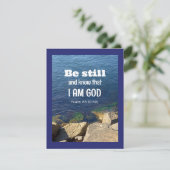 Be Still and Know I am God Calm Blue海写真 シーズンカード (スタンド正面)