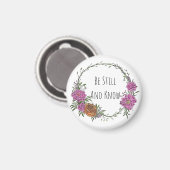 Be Still and Know Magnet マグネット (正面/裏面)