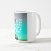Be Still And Know | Modern Florida Christian Gift コーヒーマグカップ (正面右)