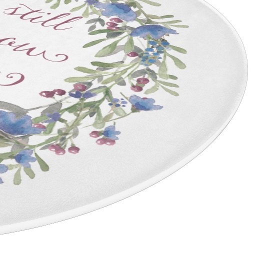 Be Still and Know - Psalm 46:10 カッティングボード (角)