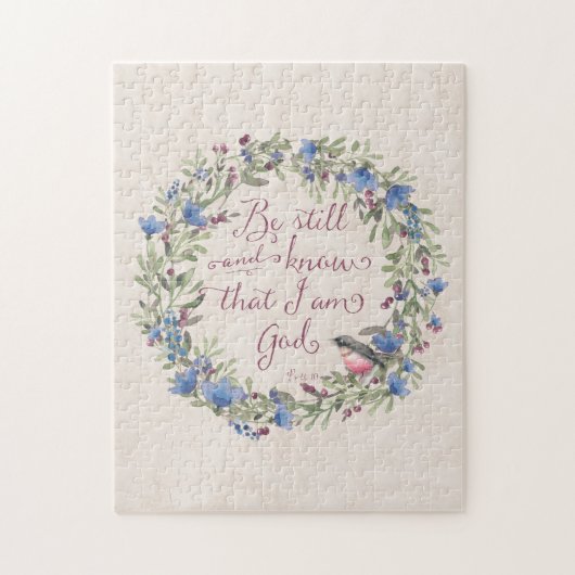 Be Still and Know - Psalm 46:10 ジグソーパズル (縦)