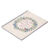 Be Still and Know - Psalm 46:10 ノートブック (左側)