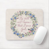 Be Still and Know - Psalm 46:10 マウスパッド (マウス)