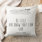 Be still and know that I am God  クッション (ブランケット)