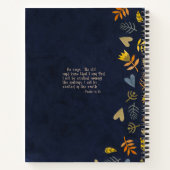 Be Still And Know That I Am God ノートブック (裏面)