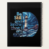 Be still and know that I am God Bible Verse プランナー手帳 (裏面)